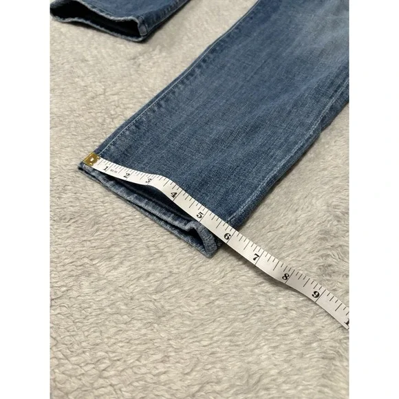 7 For All Mankind Josefina Skinny Boyfriend Womens Denim Jeans Size 29 Act 34 - Picture 4 of 8